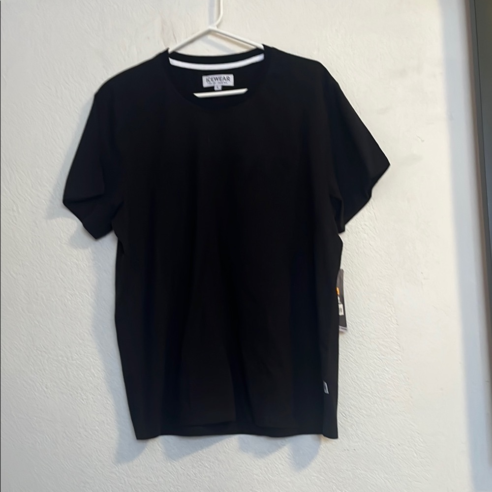 Black T-Shirt by ICEWEAR